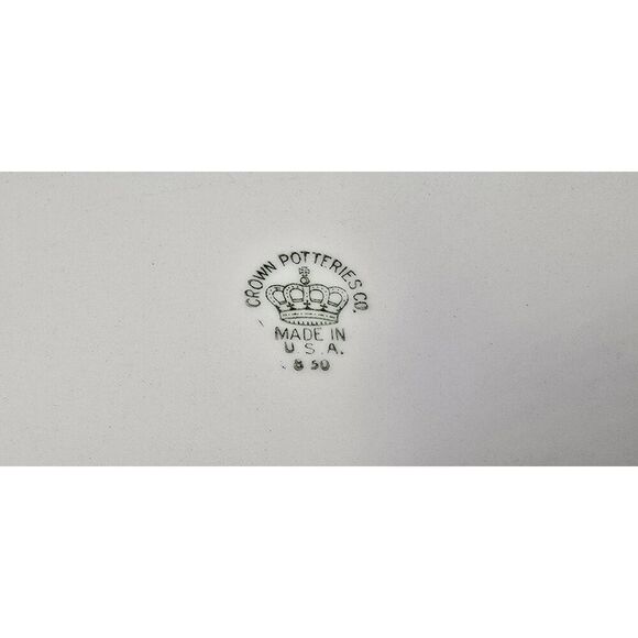 Crown Potteries Yellow Buttercup Oval Serving Platter - Picture 7 of 9